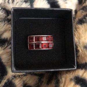 Garnet ring